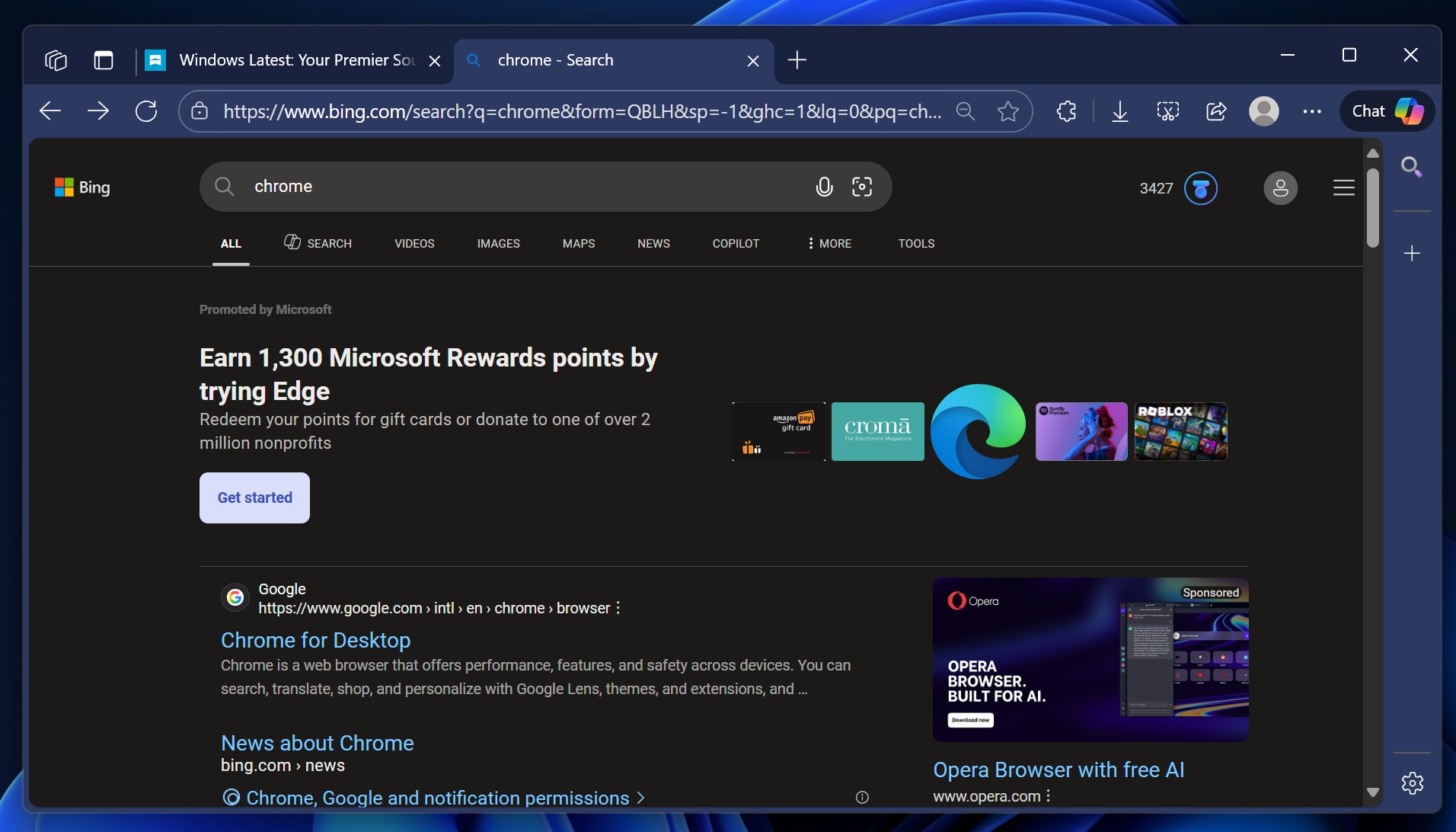 Изображение к статье: Microsoft платит за отказ от Chrome в пользу Edge! - Edge на MSReview.net