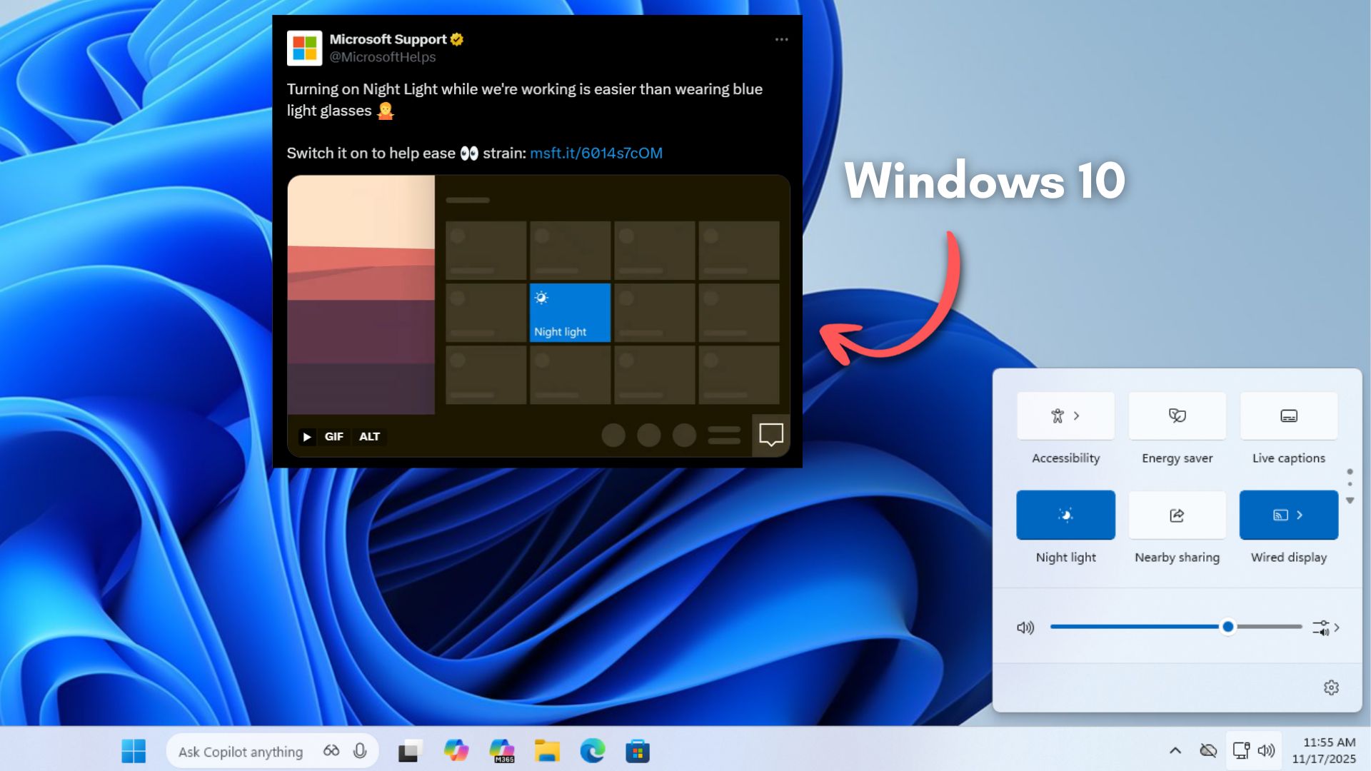 Изображение к статье: Microsoft, похоже, скучает по Windows 10 и продвигает её интерфейсом Windows 11! - Windows 11 на MSReview.net
