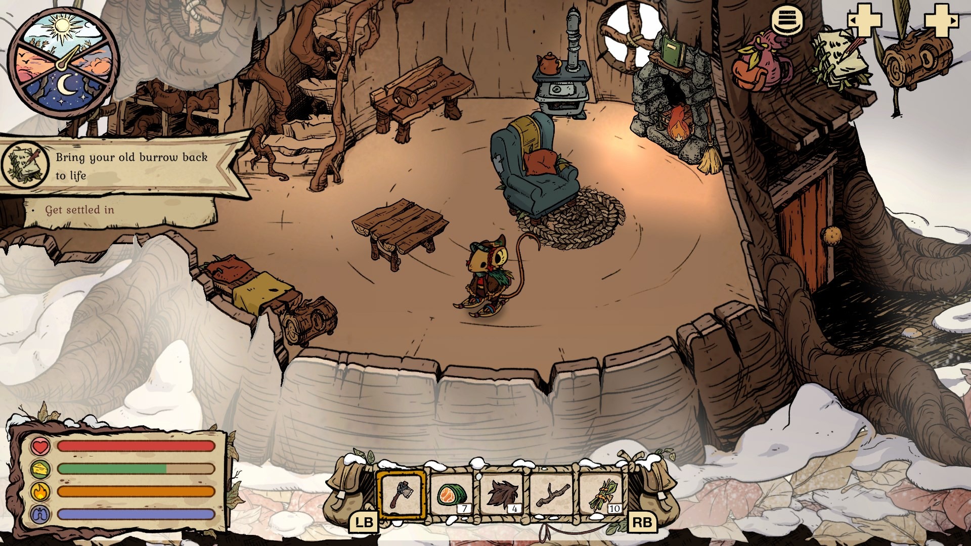 Изображение Winter Burrow из Xbox Store.