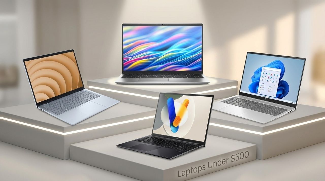 Изображение к статье: Топ-7 ноутбуков до $500 на Киберпонедельник 2025: Windows 11 по смешной цене! 🔥 - Laptops на MSReview.net
