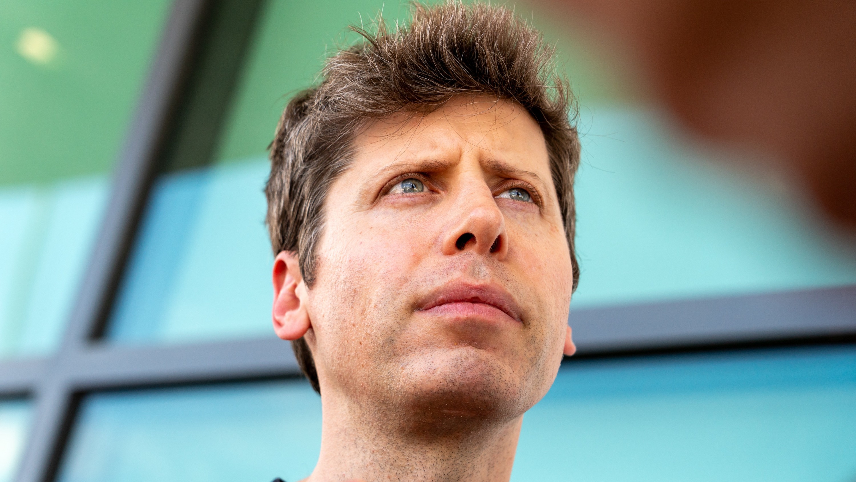 Sam Altman, chief executive officer of OpenAI Inc., during a media tour of the Stargate AI data center in Abilene, Texas, US, on Tuesday, Sept. 23, 2025.