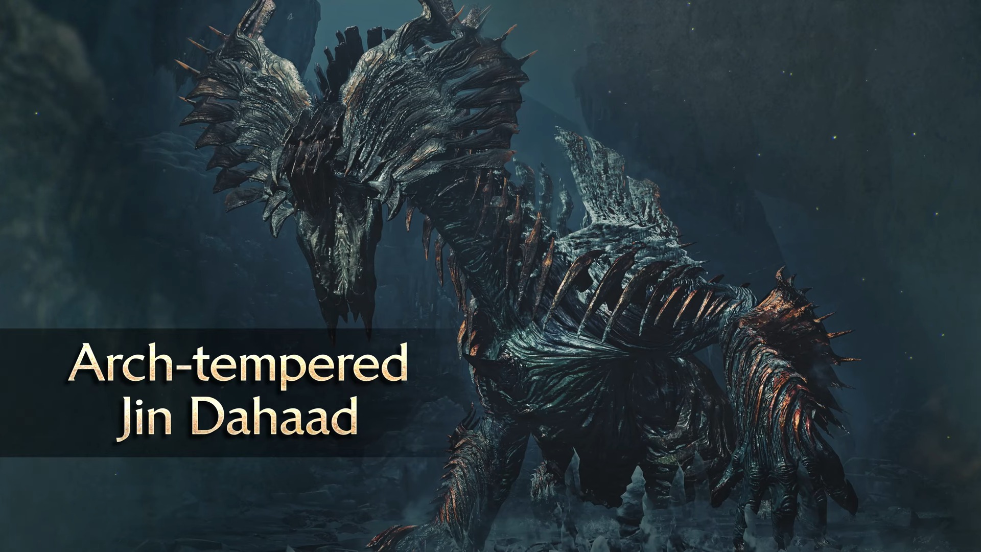 Screenshot of Arch-Tempered Jin Dahaad in Monster Hunter Wilds