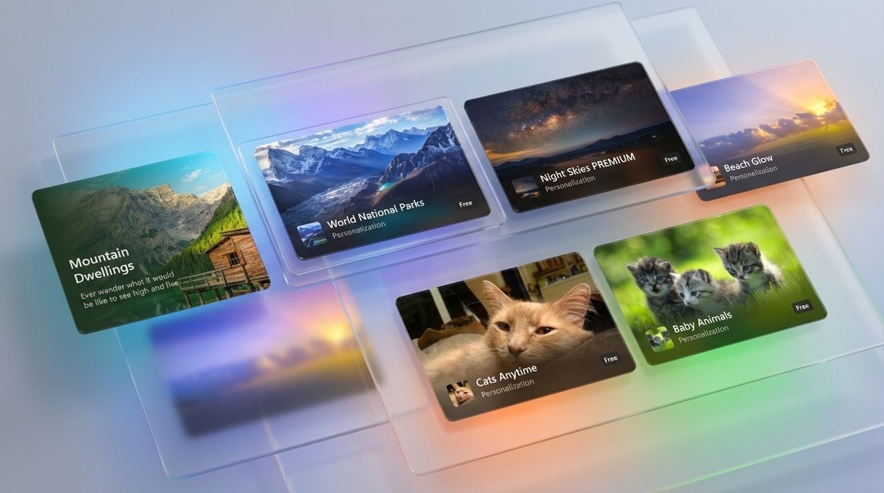 Изображение к статье: Microsoft Store на Windows 11 обзавелся новым разделом с темами! - Microsoft Store на MSReview.net