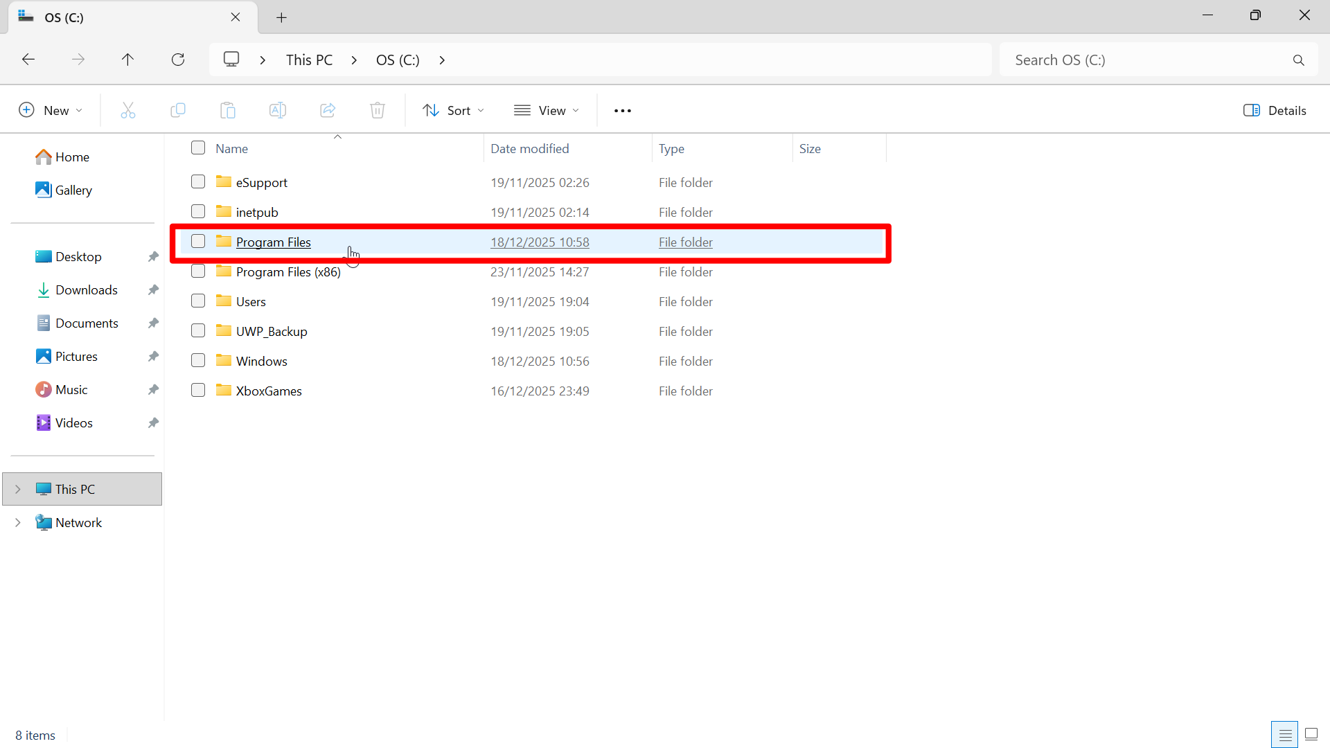 Пошаговое руководство по доступу к папкам WindowsApps