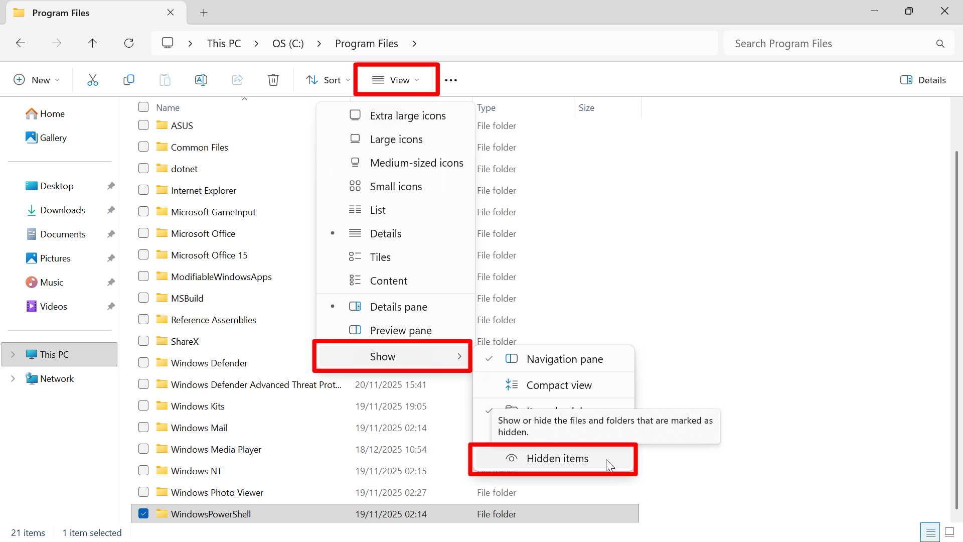 Пошаговое руководство по доступу к папкам WindowsApps