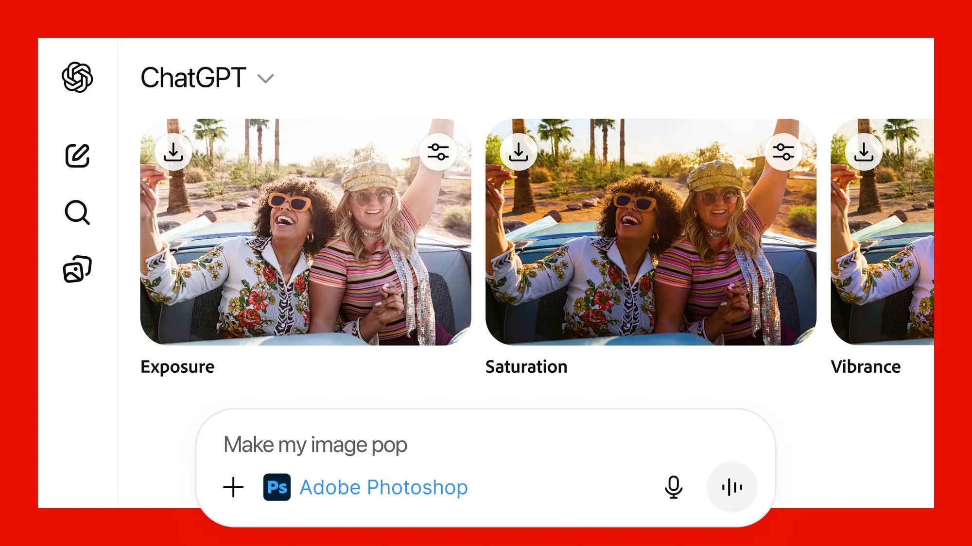 Photoshop within ChatGPT