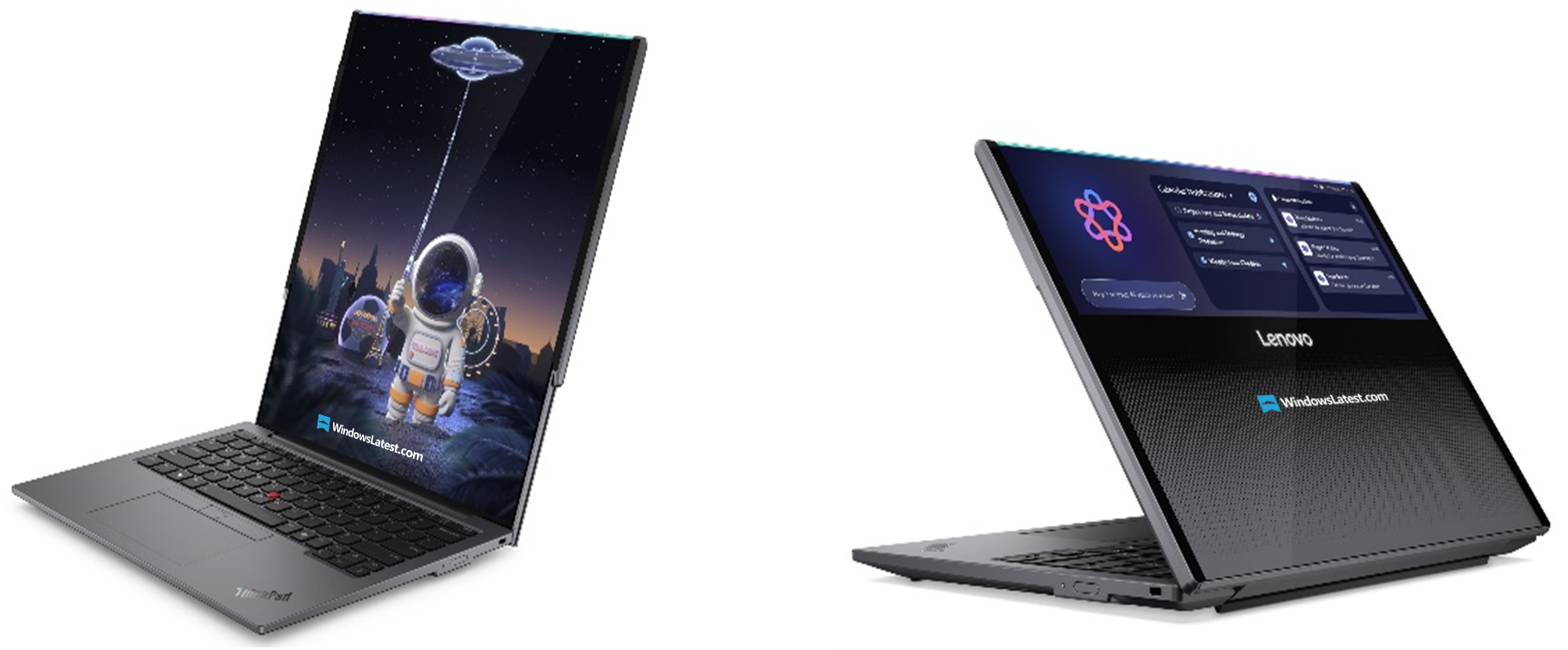 Изображение к статье: Lenovo ThinkPad Rollable XD Concept: ноутбук, который разворачивается в вертикальный 16-дюймовый экран! - Laptops на MSReview.net