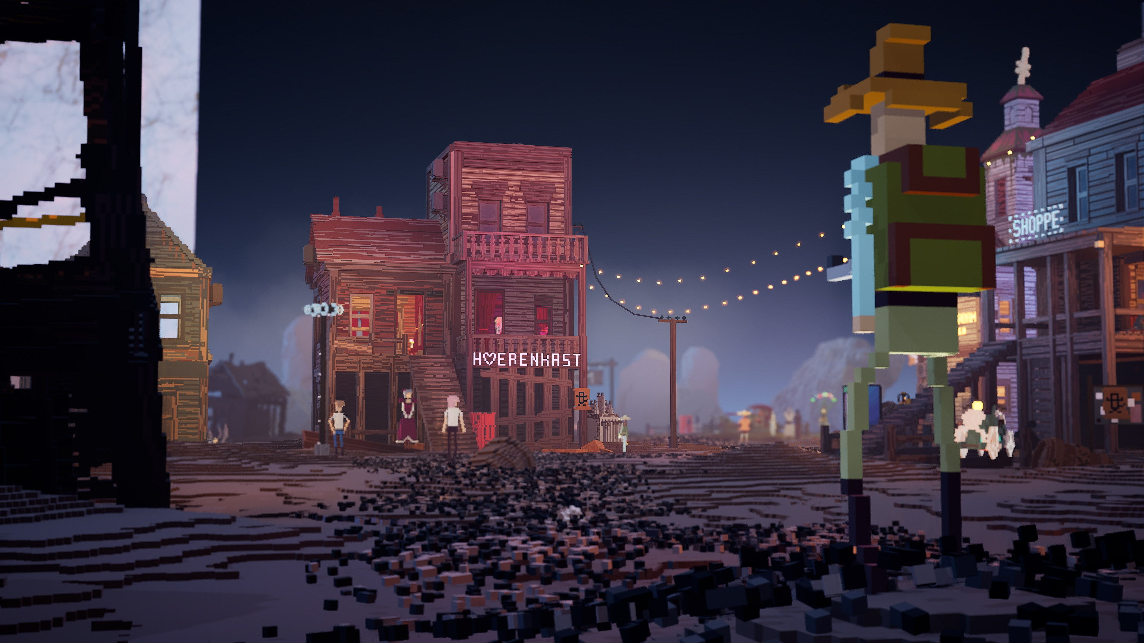 Erosion gameplay screenshot.