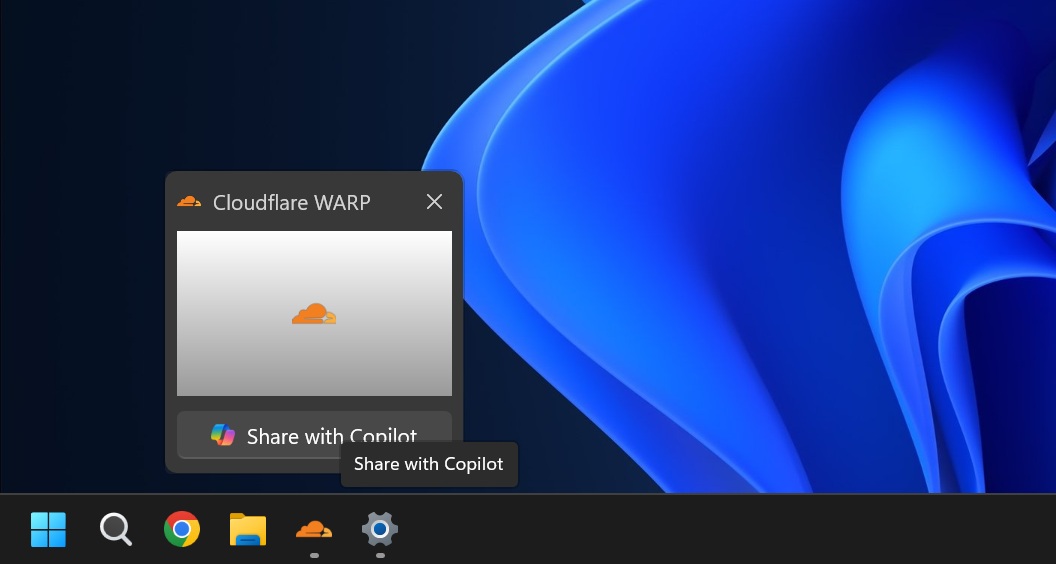 Изображение к статье: Copilot теперь помогает прямо из панели задач Windows 11: делитесь окном и получайте подсказки! - Microsoft_copilot на MSReview.net