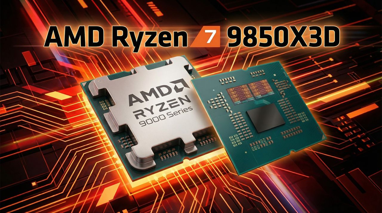 Изображение к статье: AMD зажигает на CES 2026: Ryzen 7 9850X3D, настольные Ryzen AI и Radeon 8060S - Железо на MSReview.net