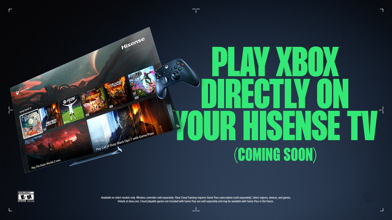 Изображение к статье: Xbox App скоро появится на Smart TV от Hisense: никаких консолей не нужно! - Xbox_game_pass на MSReview.net