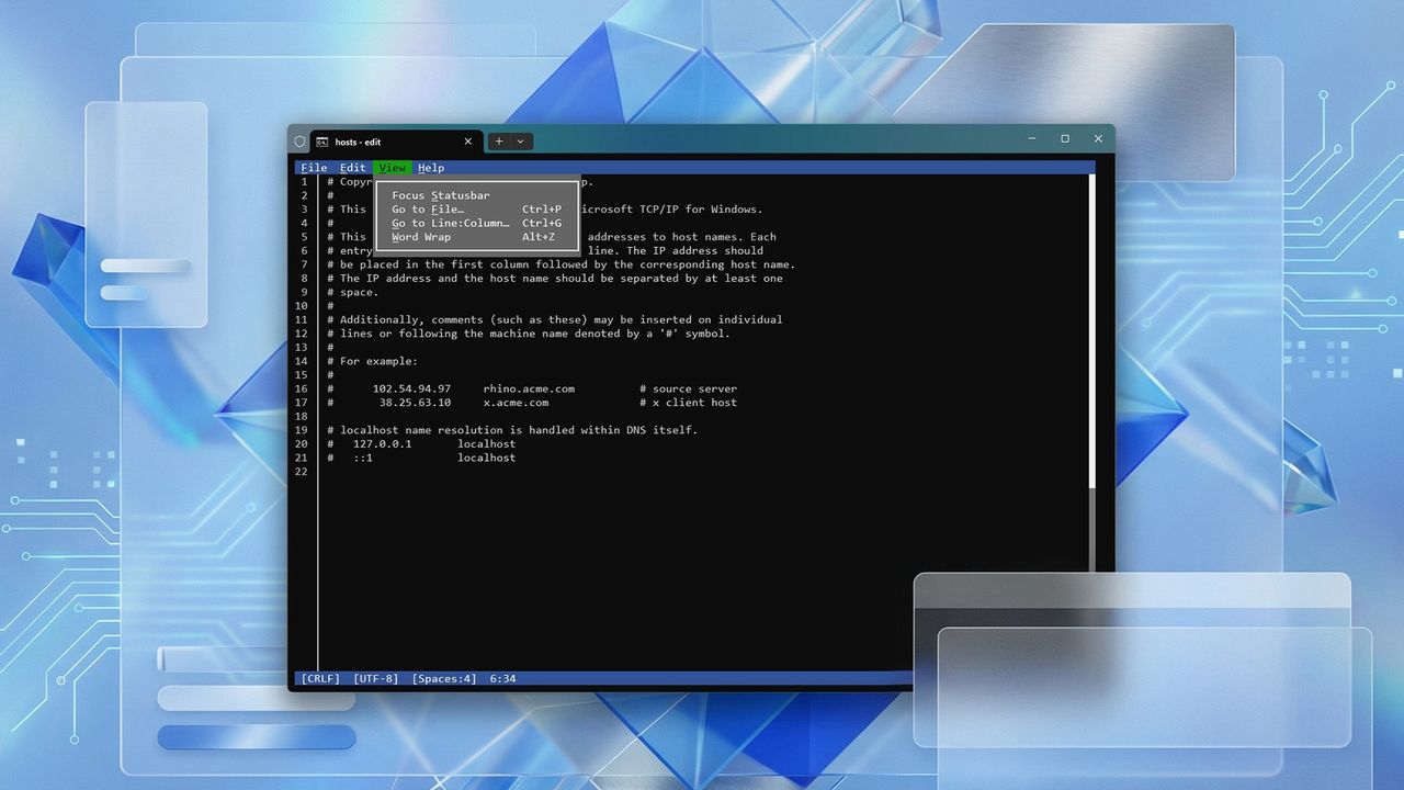 Изображение к статье: Microsoft Edit – ваш новый супер-друг для командной строки Windows 11 - Windows 11 на MSReview.net