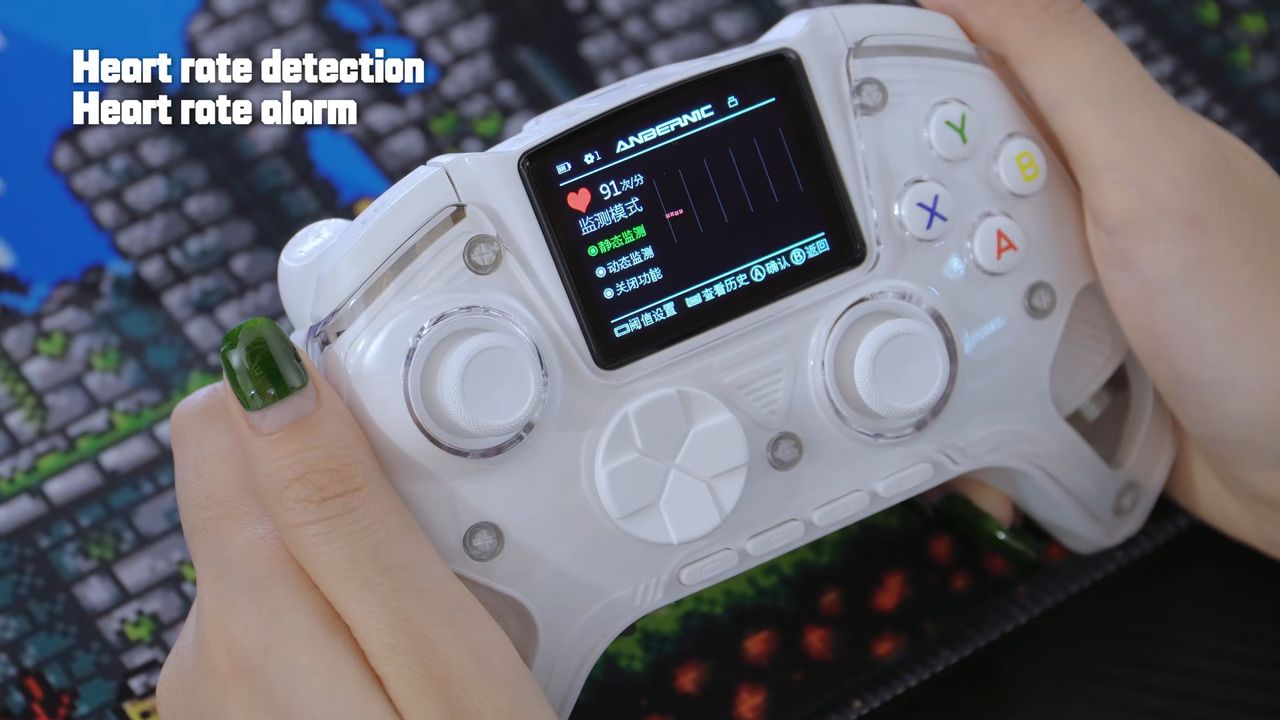 Изображение к статье: 🤯 В геймпад встроили пульсометр! Anbernic RG G01 Smart Controller — это что-то новенькое! - Gaming на MSReview.net