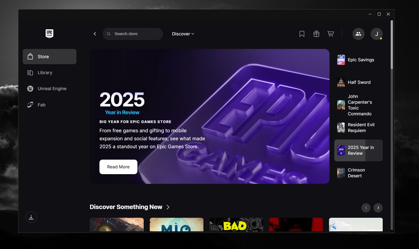 Epic Games Store