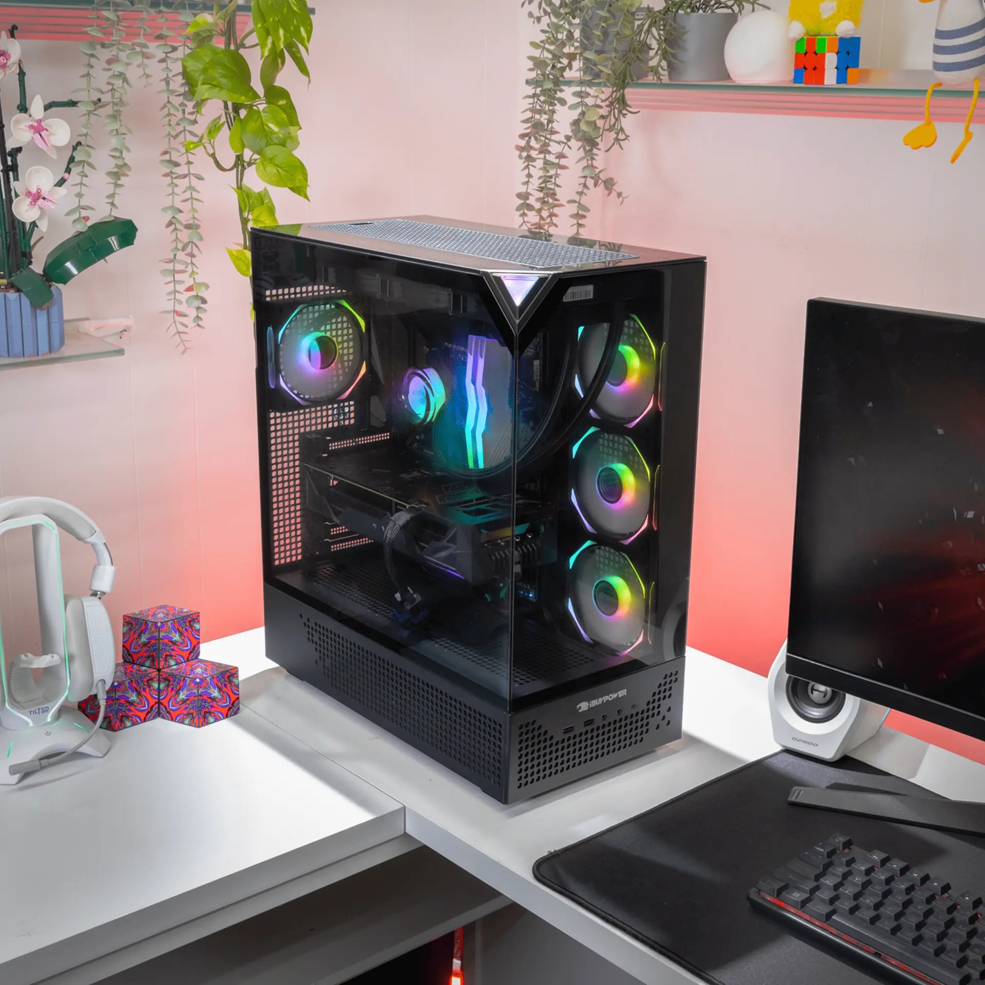 Full view of the RDY Element 9 Pro R07 in the office.