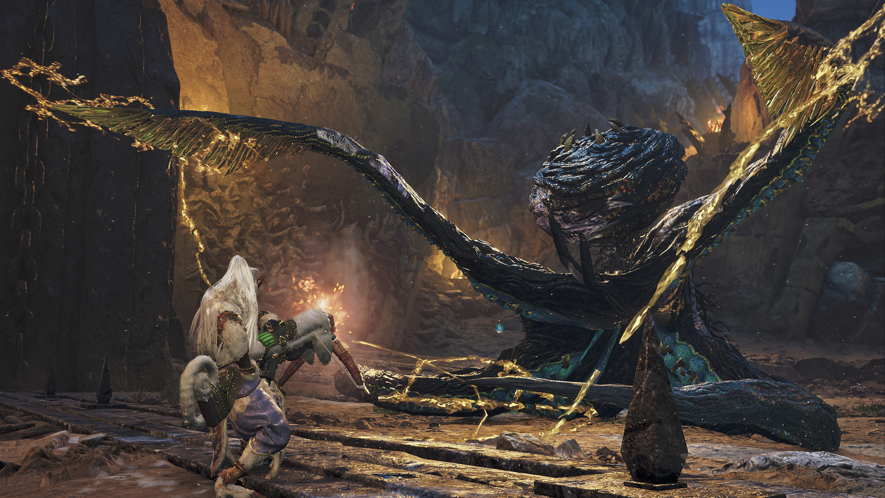 Monster Hunter Wilds promotional art