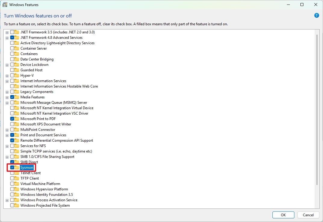 Windows 11 Sysmon