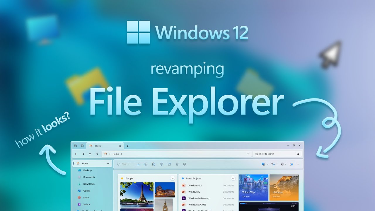 Windows 12 concept video screenshot
