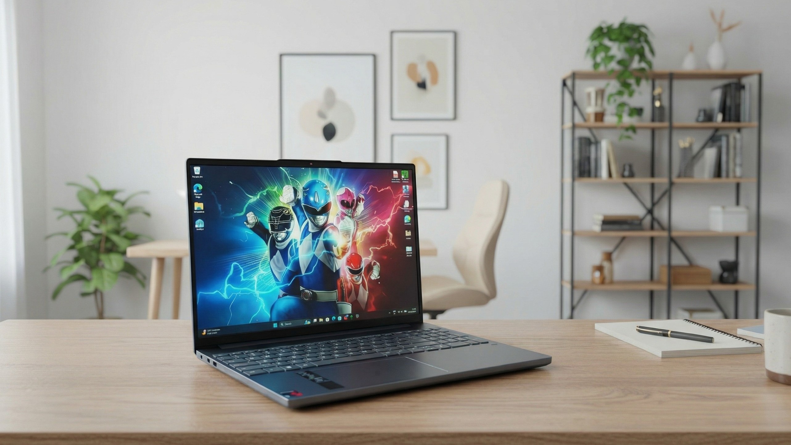 Lenovo IdeaPad Slim 3X в домашнем офисе