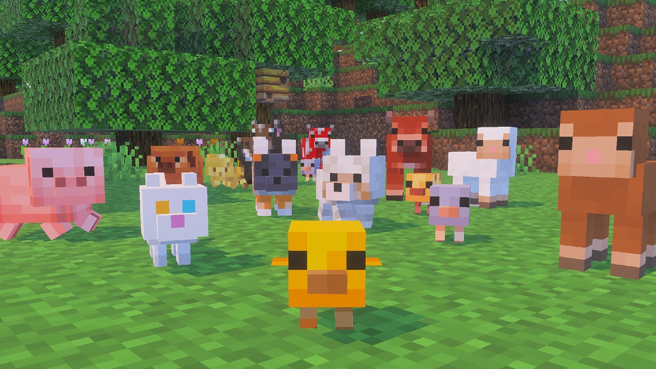 Minecraft mobs