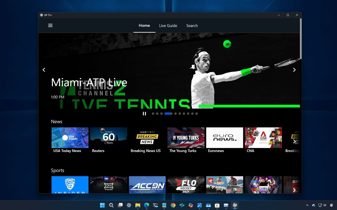 Изображение к статье: HP TV+ на Windows 11: новый бесплатный стриминг от HP, стоит ли устанавливать? - Windows 11 на MSReview.net