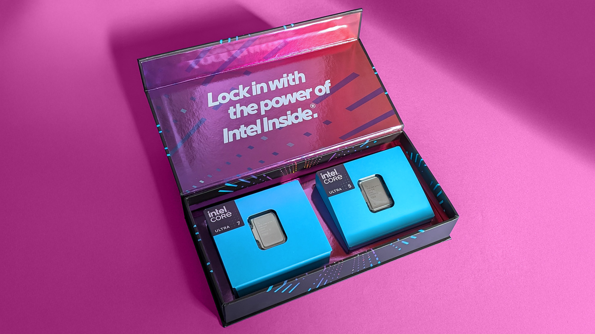 Intel Core Ultra 200S Plus processors box