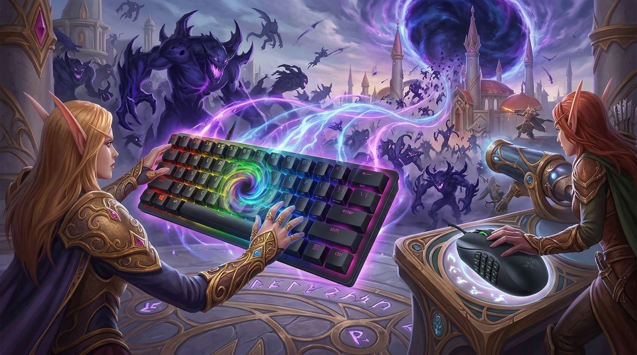 Изображение к статье: Razer раздает скидки: клавиатура Huntsman Mini и мышь Naga V2 HyperSpeed дешевле на 40%! - Gaming на MSReview.net