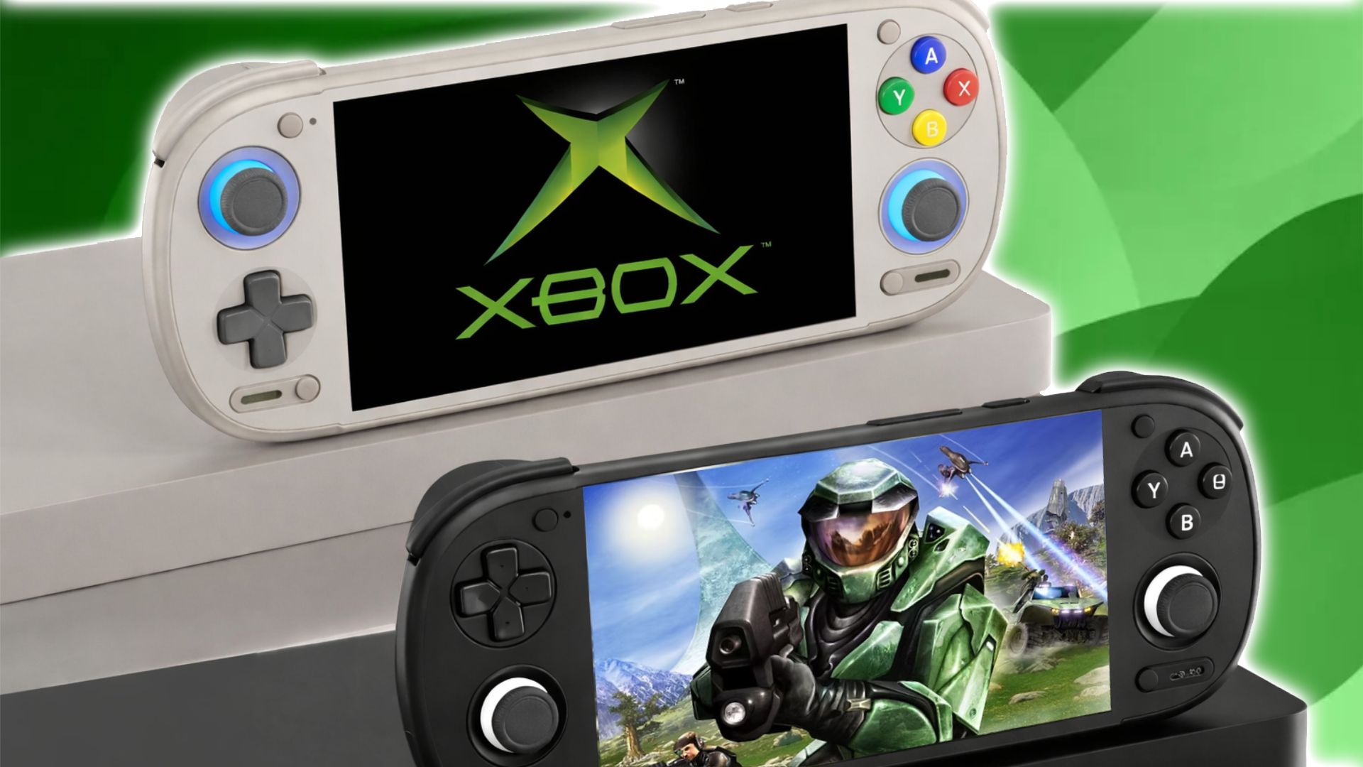 Original Xbox logo graphics