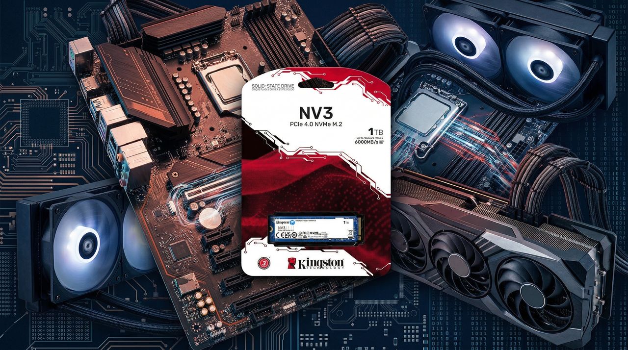 Изображение к статье: 1 ТБ SSD Kingston NV3 за $109: Цена – просто огонь! 🔥 - Железо на MSReview.net