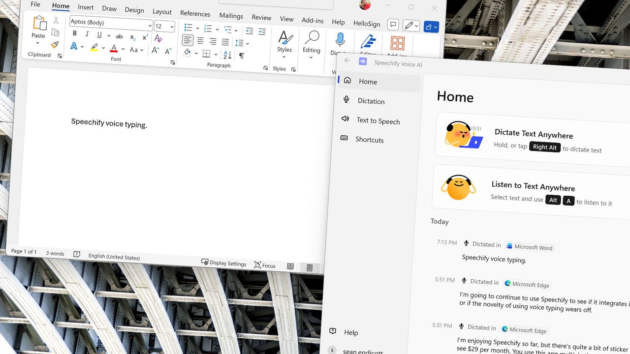 Изображение к статье: Speechify для Windows: AI, который реально работает и затягивает! - Microsoft на MSReview.net