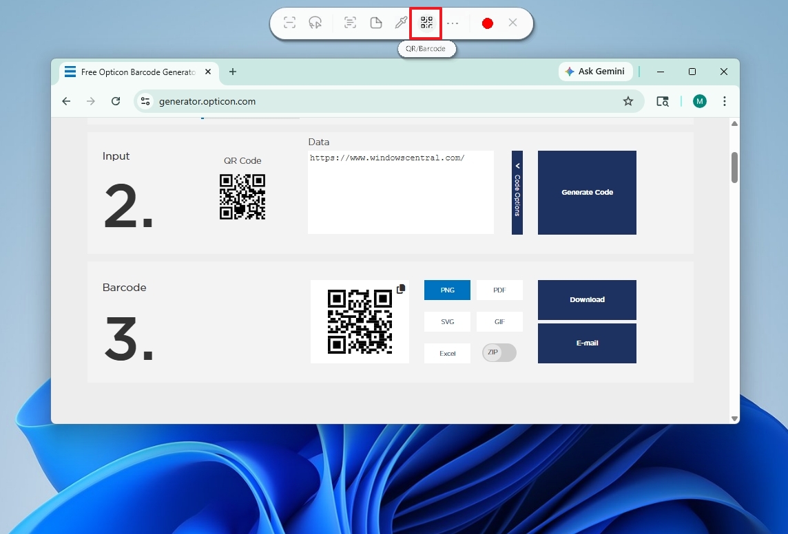 Yoink barcode reader