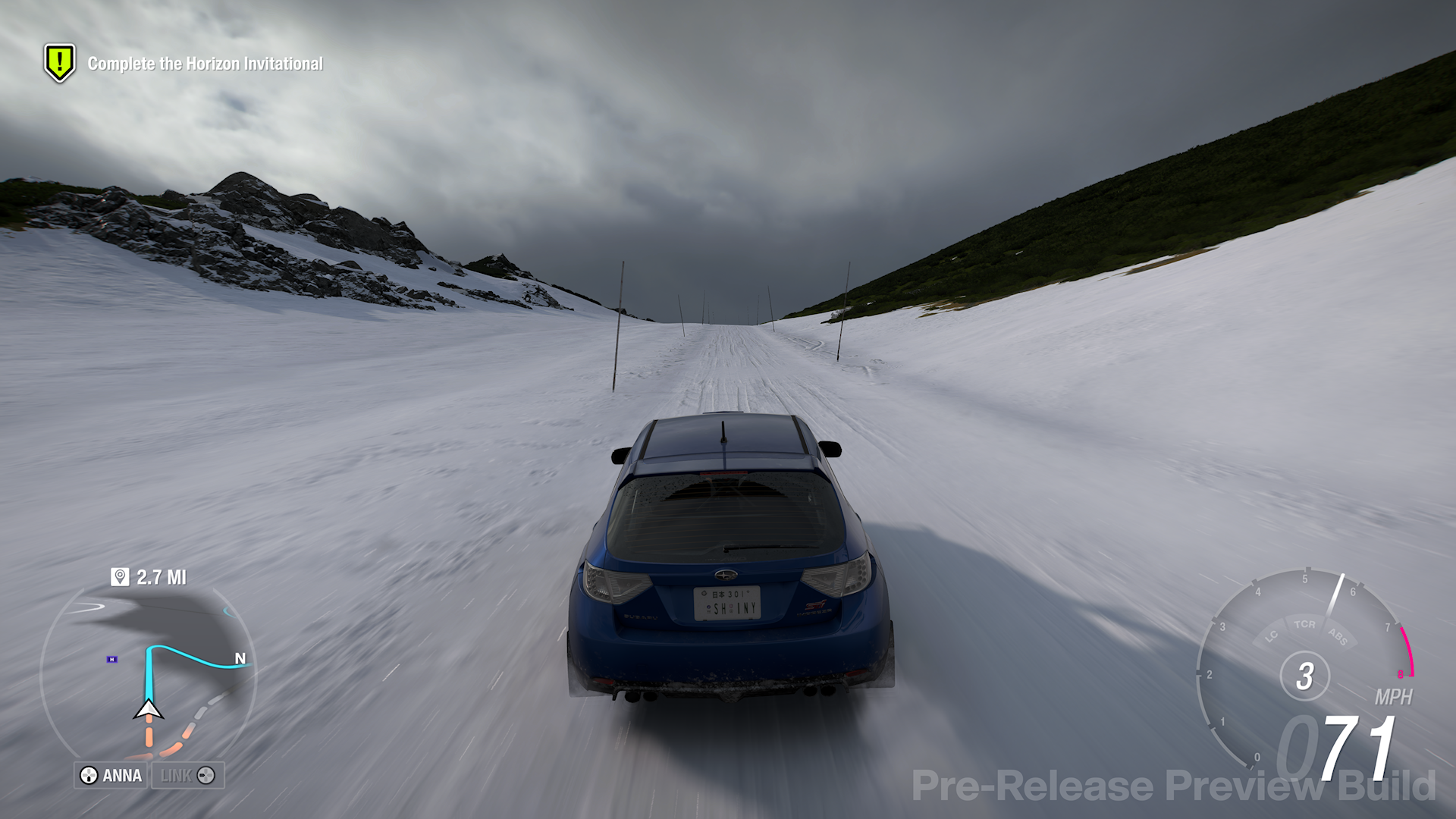 Forza Horizon 6 snow race
