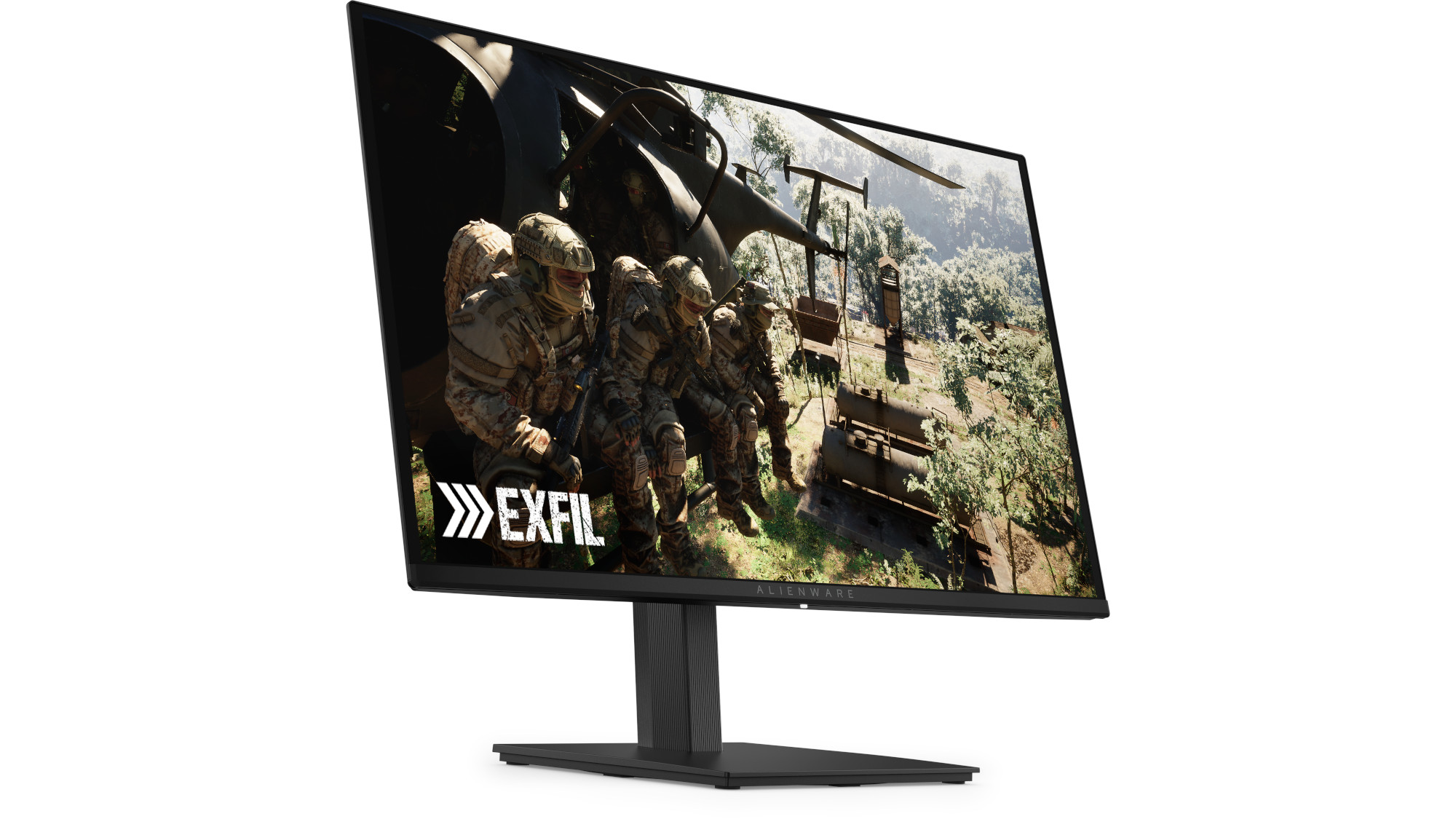 Alienware AW2726DM, вид сзади