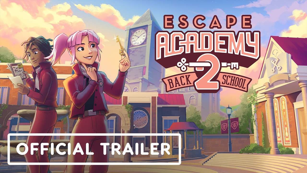 Escape Academy 2: Back 2 School - Official Gameplay Trailer | ID@Xbox April 2026 Showcase - YouTube