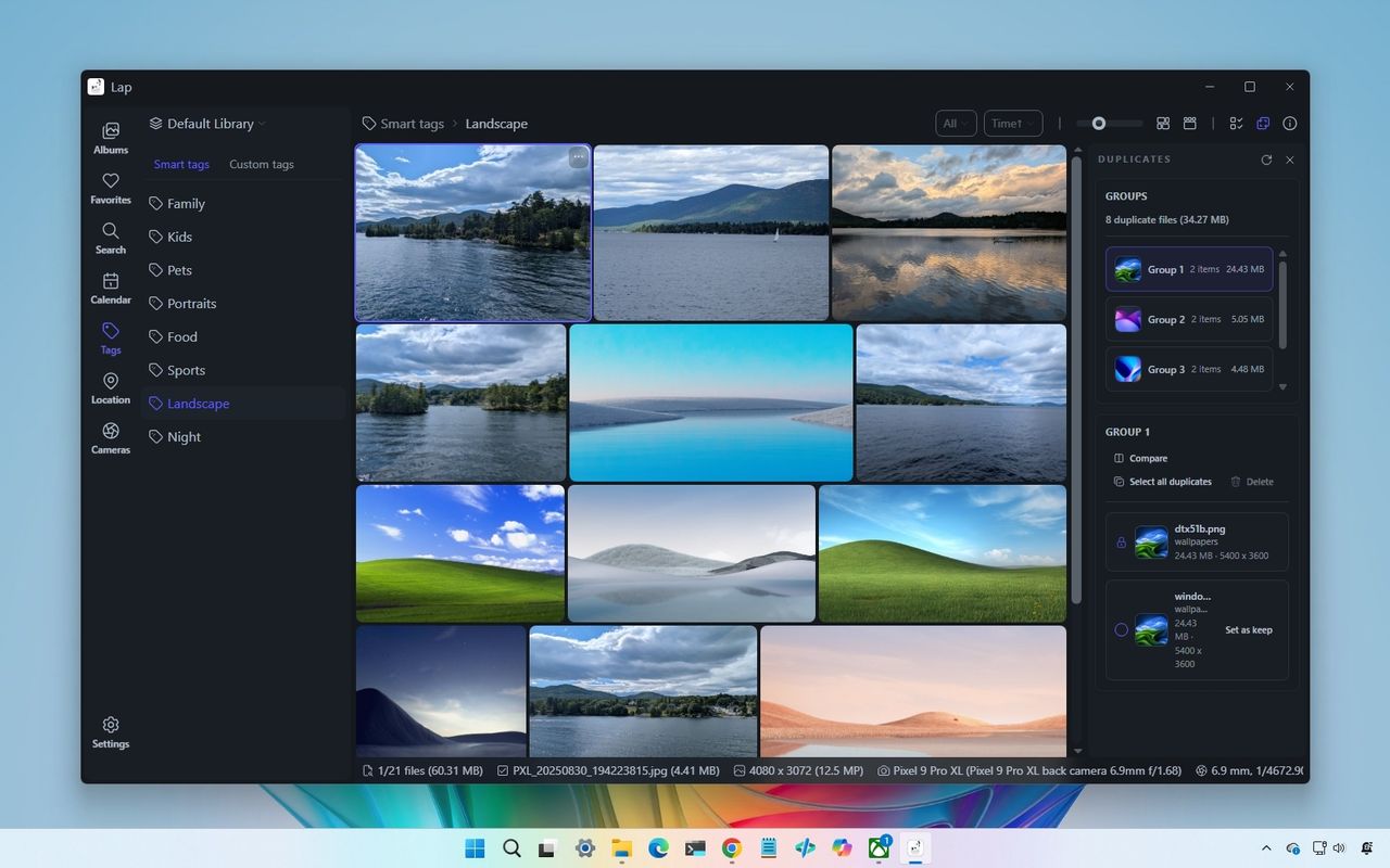 Изображение к статье: После тестирования LAP Photo Manager в Windows 11 я убедился, что он превосходит встроенное приложение «Фотографии» во всех важных аспектах - Windows 11 на MSReview.net