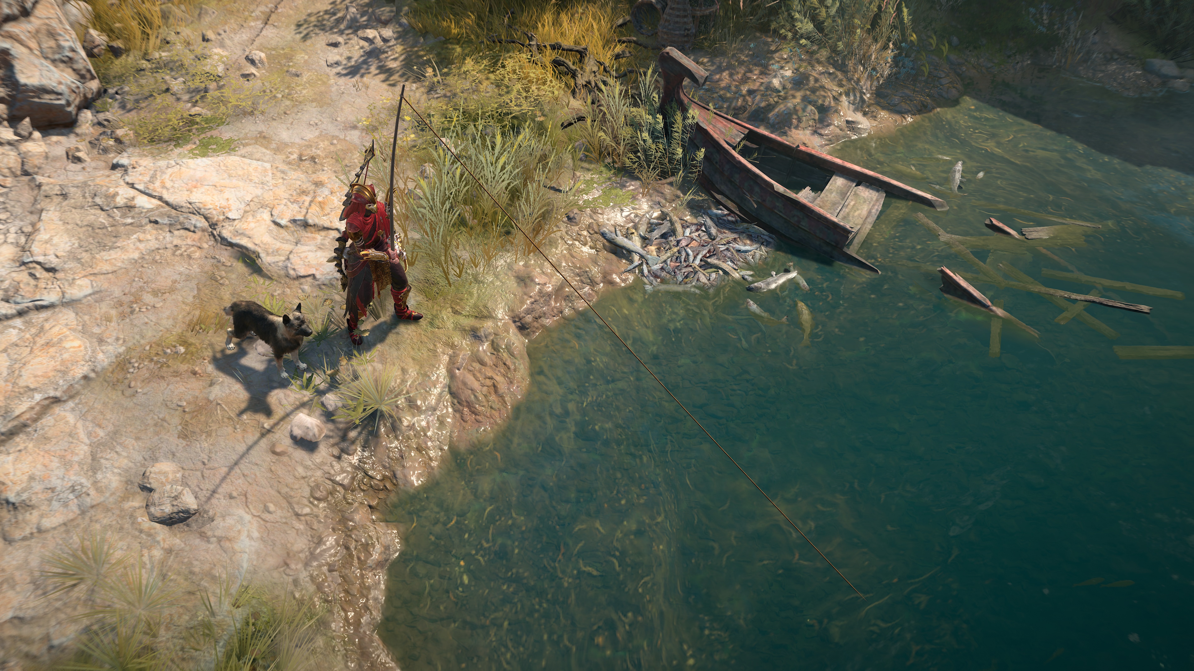 Did I mention you can fish now?