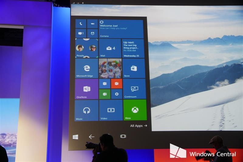 Изображение к статье: В ЭТЫЙ ДЕНЬ: Continuum будет встроен в Windows 10 для телефонов, превратив ваш телефон в ПК - Windows 10 Mobile на MSReview.net