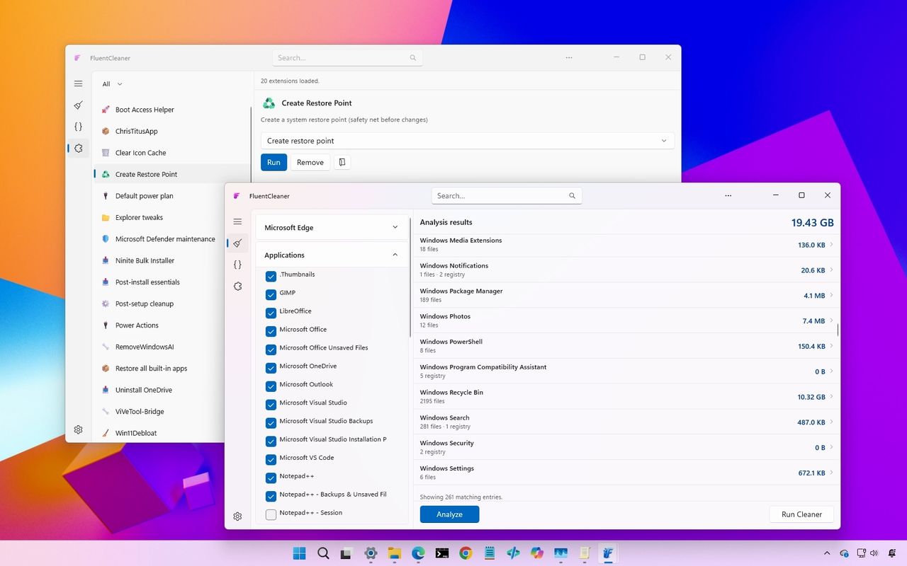 Изображение к статье: Почему пользователи Windows 11 переходят на Fluent Cleaner, элегантную альтернативу CCleaner, которая на самом деле кажется родной - Software на MSReview.net