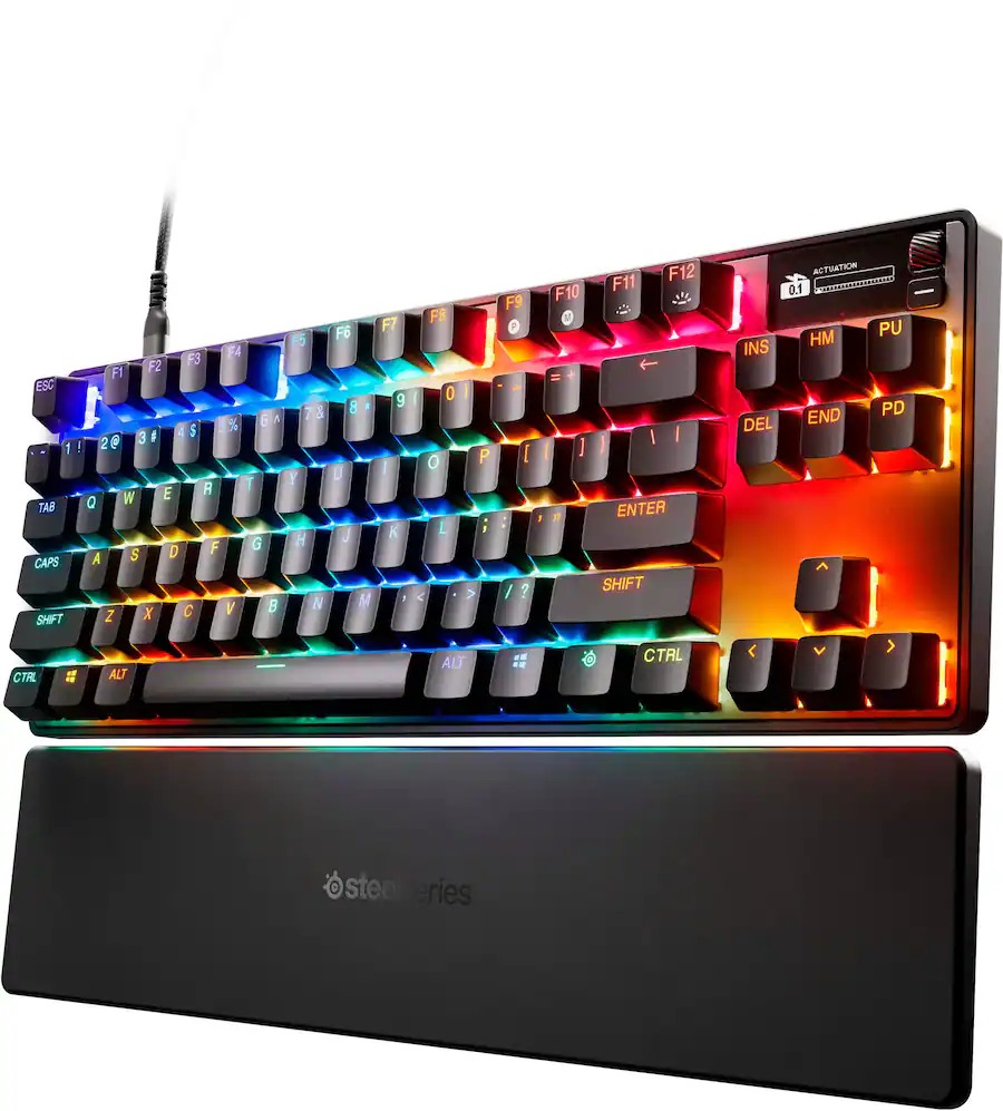 SteelSeries Apex Pro TKL Gen 3 Wired Gaming Keyboard (Black)