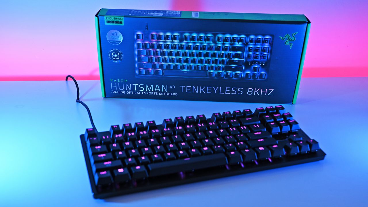 Изображение к статье: Обзор Razer Huntsman V3 Pro TKL 8 кГц: самая быстрая и точная игровая клавиатура для соревнований, когда-либо созданная - Gaming на MSReview.net