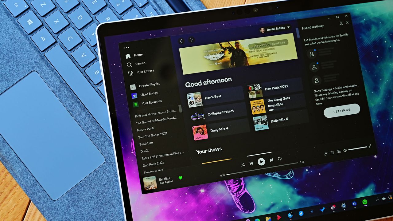 Изображение к статье: Spotify так мало заботится о Windows 11, что спорный значок диско-шара появлялся и исчезал, даже не касаясь ПК - Windows 11 на MSReview.net