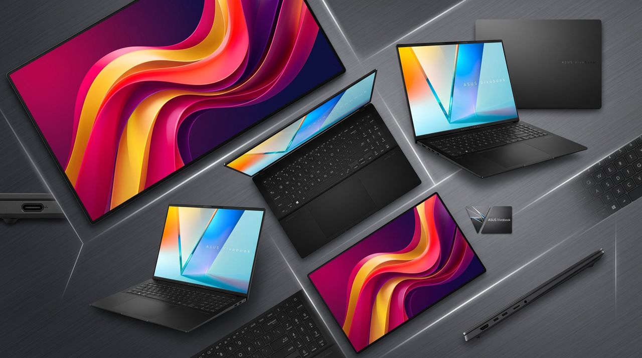 Изображение к статье: Это предложение ASUS Vivobook 16 OLED включает в себя 32 ГБ оперативной памяти, дисплей 3K и новейший AI-чип Intel по цене меньше, чем вы ожидаете - Microsoft на MSReview.net