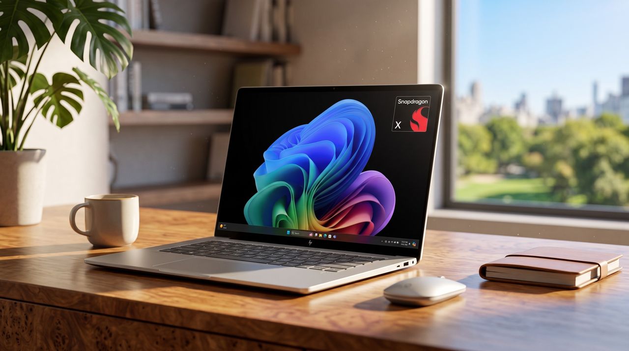 Изображение к статье: 16-дюймовый ноутбук HP с ОС Windows идеально подходит для дома и офиса — с 16 ГБ ОЗУ и Snapdragon X за 809 долларов, пока он есть - Copilot-pc на MSReview.net