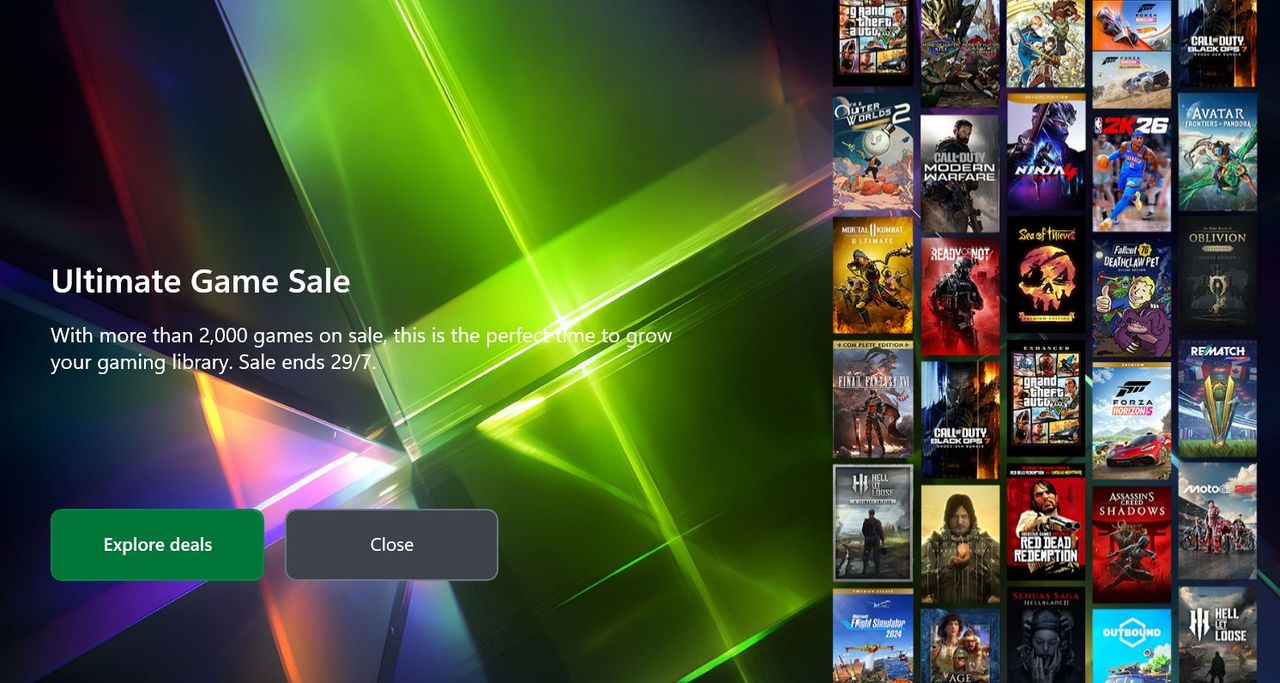 Изображение к статье: Распродажа Xbox Ultimate Game Sale 2026 уже началась — возможно, она станет одной из лучших за всю историю Microsoft - Microsoft на MSReview.net