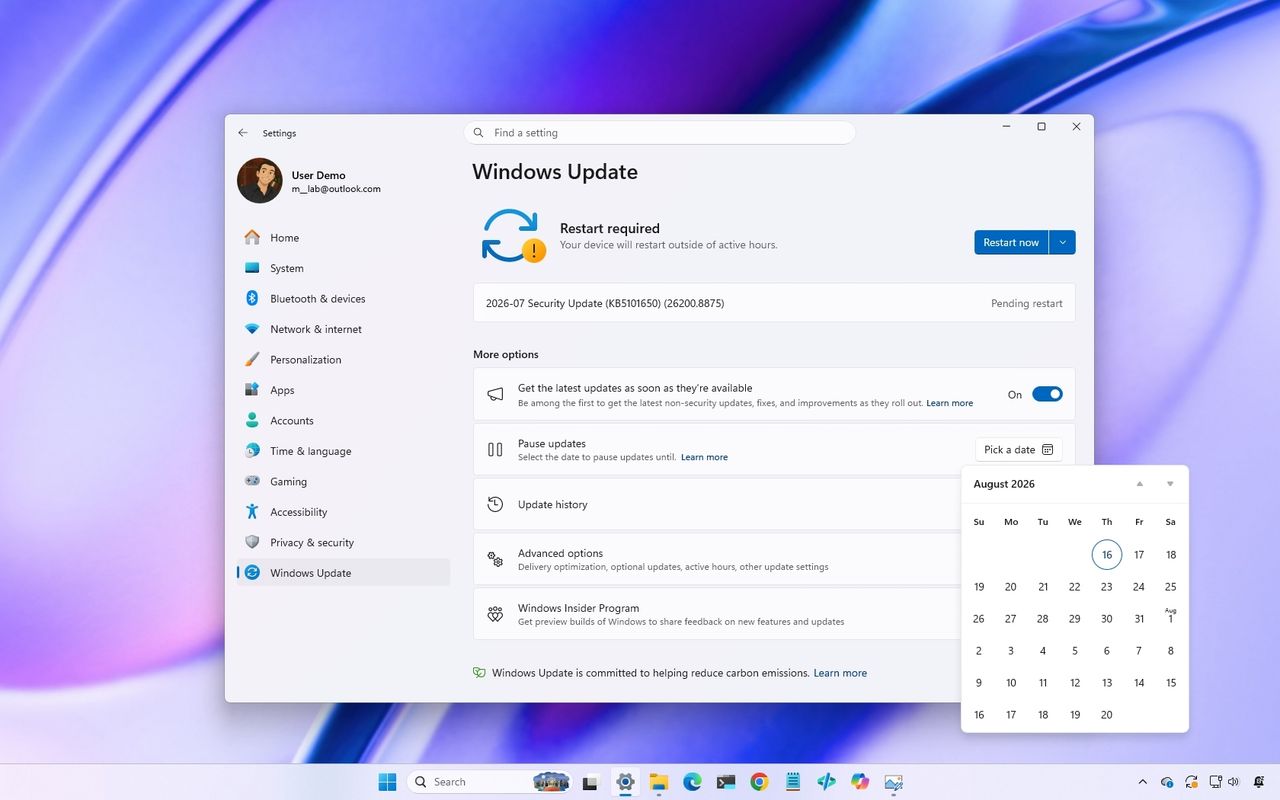 Изображение к статье: Масштабное обновление Windows 11 от июля 2026 года исправляет 570 уязвимостей и показывает, как ИИ незаметно меняет сам Patch Tuesday - Microsoft на MSReview.net