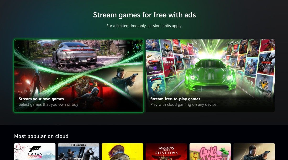Изображение к статье: План Xbox по выводу Xbox Cloud Gaming на массовый рынок — раскрыт бесплатный уровень, основанный на рекламе, с доступом ко всем вашим играм - Microsoft на MSReview.net