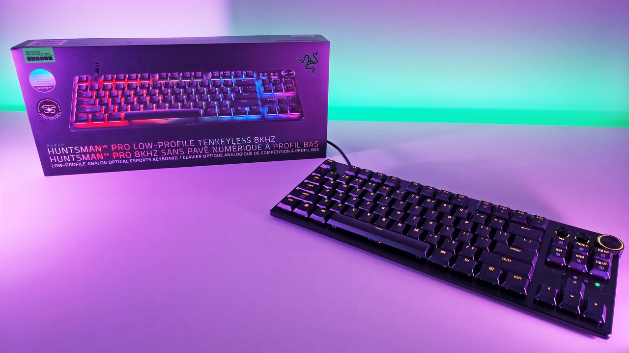 Изображение к статье: Обзор Razer Huntsman V3 Pro Low-Profile TKL 8KHz: тонкая зеленая линия скорости, настроенная для игры профессионального уровня - Игры на MSReview.net