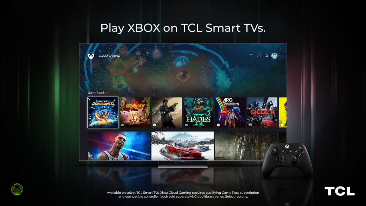 Изображение к статье: Xbox Cloud Gaming появится на Smart TV под брендом TCL в течение следующих нескольких месяцев, но будут ли люди использовать его сейчас, когда у сервиса есть почасовые ограничения - Microsoft на MSReview.net