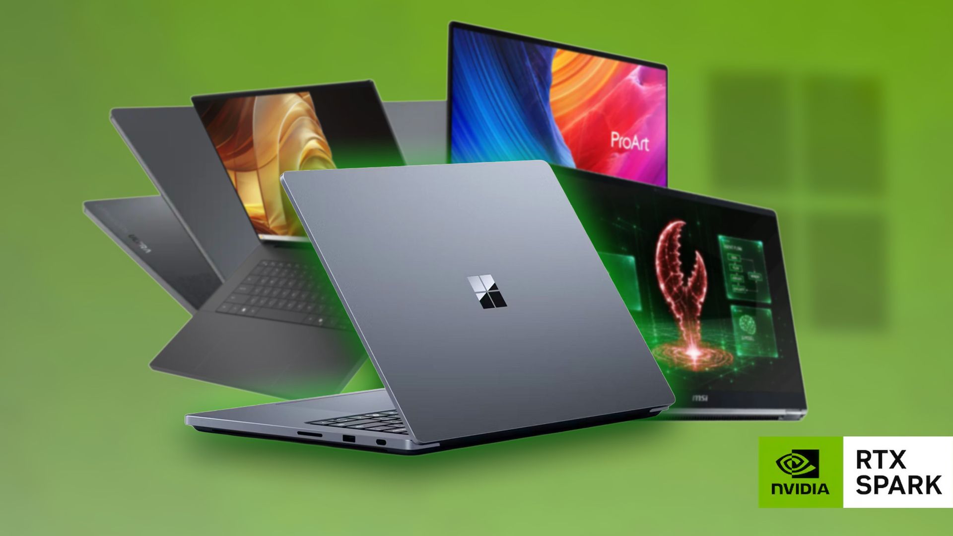 Изображение к статье: Вот все ноутбуки RTX Spark, которые вы можете сделать предзаказ прямо сейчас - Microsoft на MSReview.net
