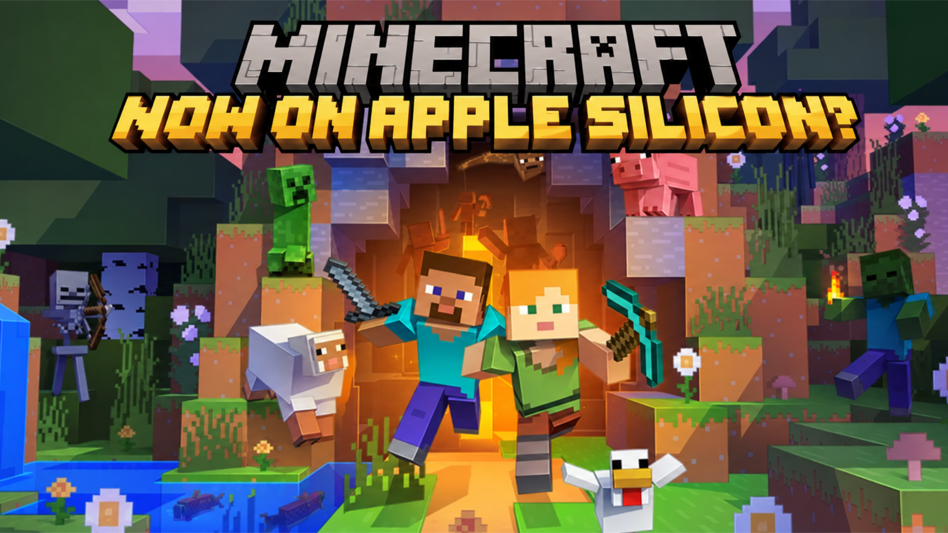 Изображение к статье: Minecraft Bedrock Edition работает на macOS с кроссплеем для Windows - Игры на MSReview.net